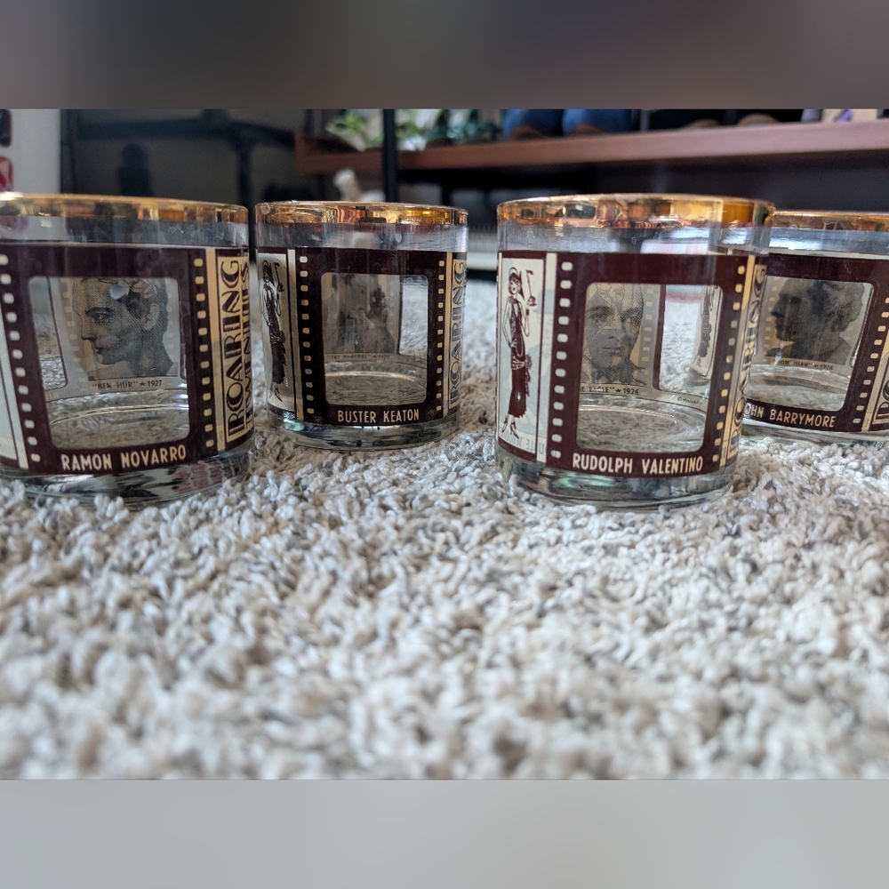 Roaring 20s Collector Glasses